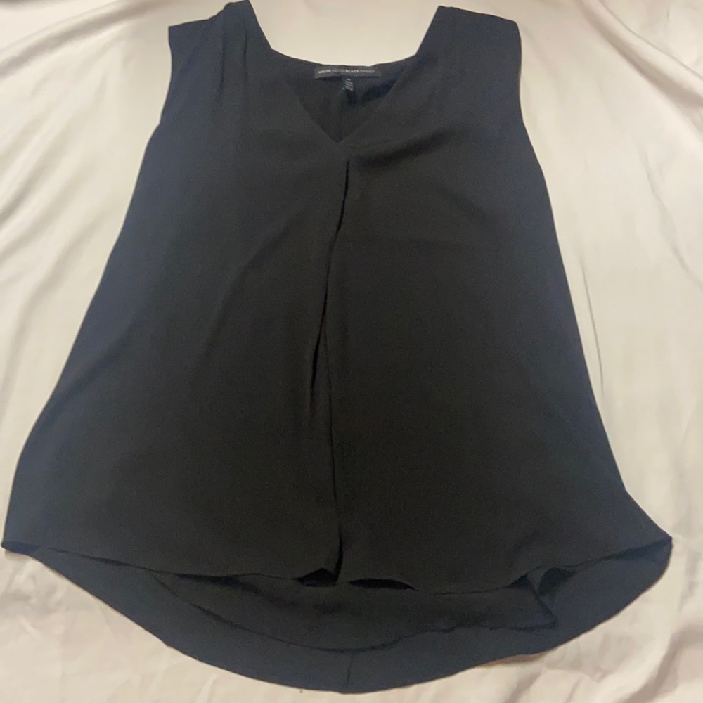 White House Black Market Black Tank Size 10